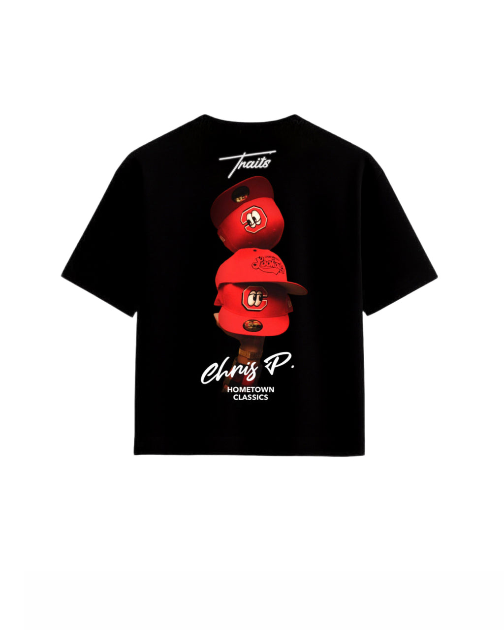 TheHouse x Traits                        Hat Trick Tee